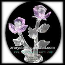 K9 Pink Crystal Flower